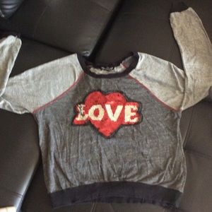 Juniors “LOVE” long sleeve shirt! XL
